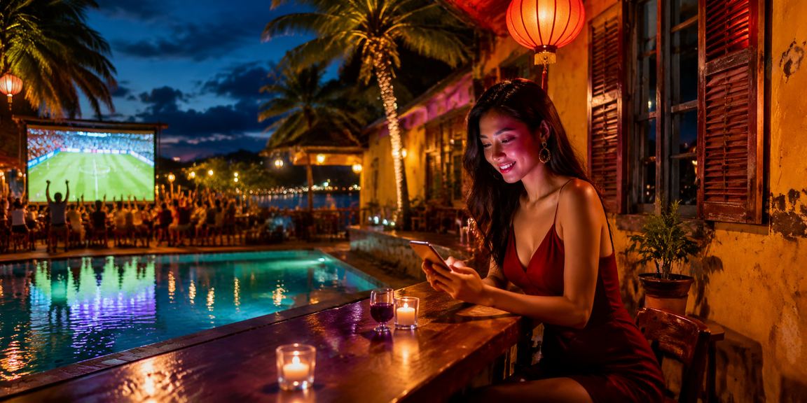 Người dùng Việt thao tác trên điện thoại với giao diện tải xuống rõ ràng